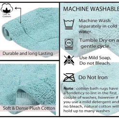 Home Weavers Inc Waterford 5-pc. Quick Dry Bath Rug Set