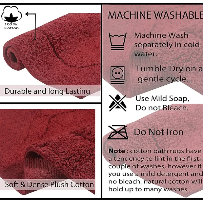 Home Weavers Inc Waterford 5-pc. Quick Dry Bath Rug Set