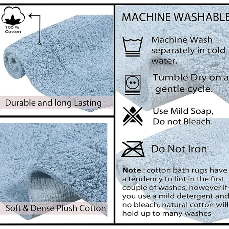 Home Weavers Inc Waterford 5-pc. Quick Dry Bath Rug Set