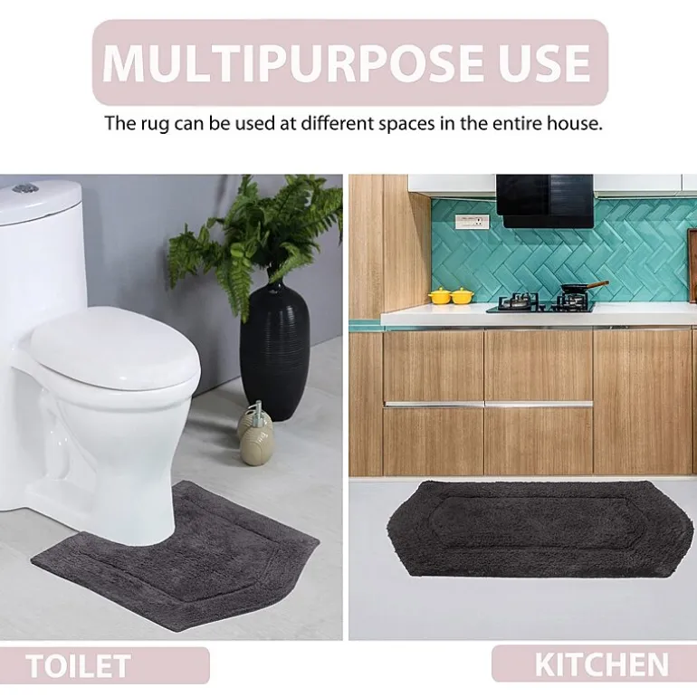 Home Weavers Inc Waterford 5-pc. Quick Dry Bath Rug Set