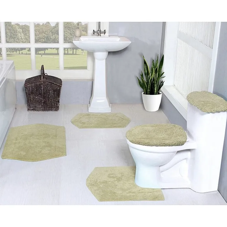 Home Weavers Inc Waterford 5-pc. Quick Dry Bath Rug Set