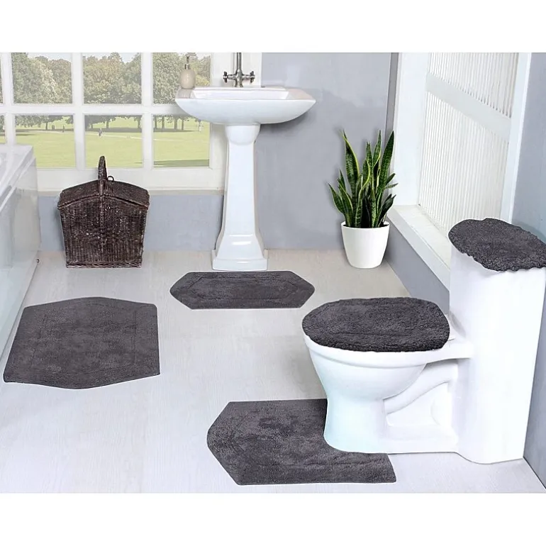 Home Weavers Inc Waterford 5-pc. Quick Dry Bath Rug Set