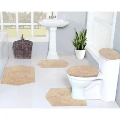 Home Weavers Inc Waterford 5-pc. Quick Dry Bath Rug Set