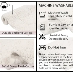 Home Weavers Inc Waterford 5-pc. Quick Dry Bath Rug Set