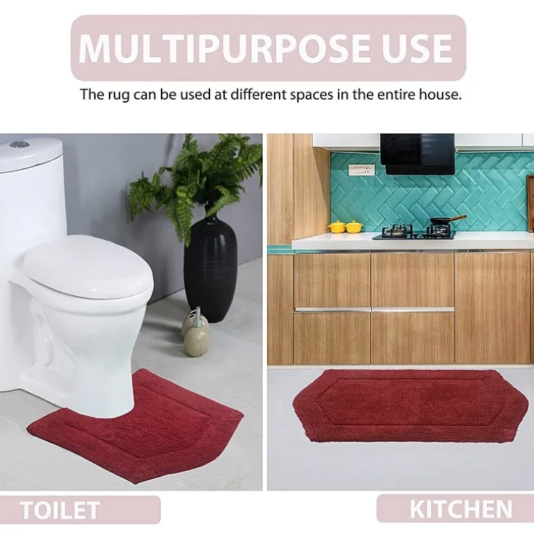 Home Weavers Inc Waterford 5-pc. Quick Dry Bath Rug Set