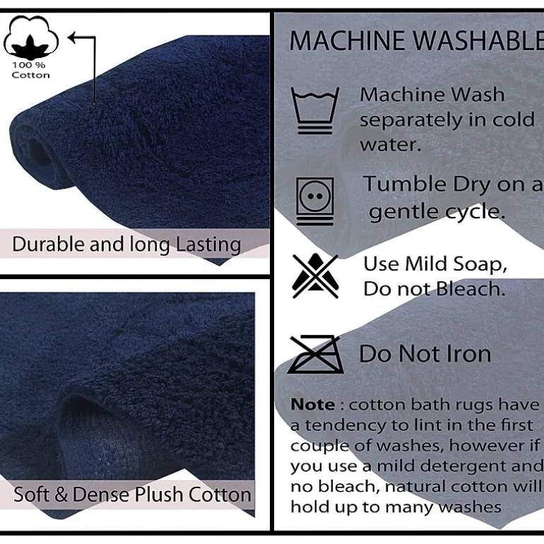 Home Weavers Inc Waterford 5-pc. Quick Dry Bath Rug Set