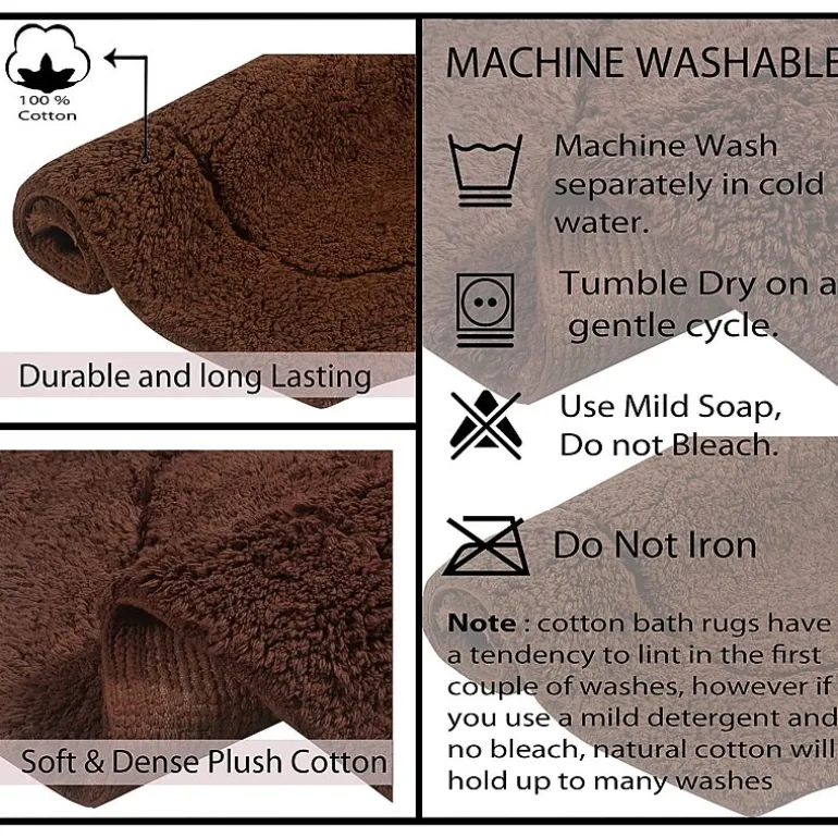 Home Weavers Inc Waterford 5-pc. Quick Dry Bath Rug Set