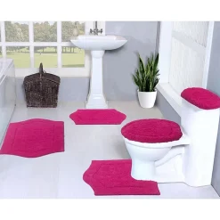 Home Weavers Inc Waterford 5-pc. Quick Dry Bath Rug Set