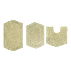 Home Weavers Inc Waterford 3-pc. Quick Dry Bath Rug Set