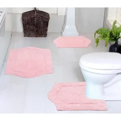Home Weavers Inc Waterford 3-pc. Quick Dry Bath Rug Set