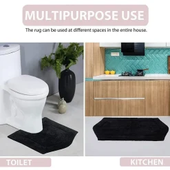 Home Weavers Inc Waterford 3-pc. Quick Dry Bath Rug Set