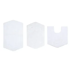 Home Weavers Inc Waterford 3-pc. Quick Dry Bath Rug Set