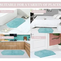 Home Weavers Inc Waterford 3-pc. Quick Dry Bath Rug Set