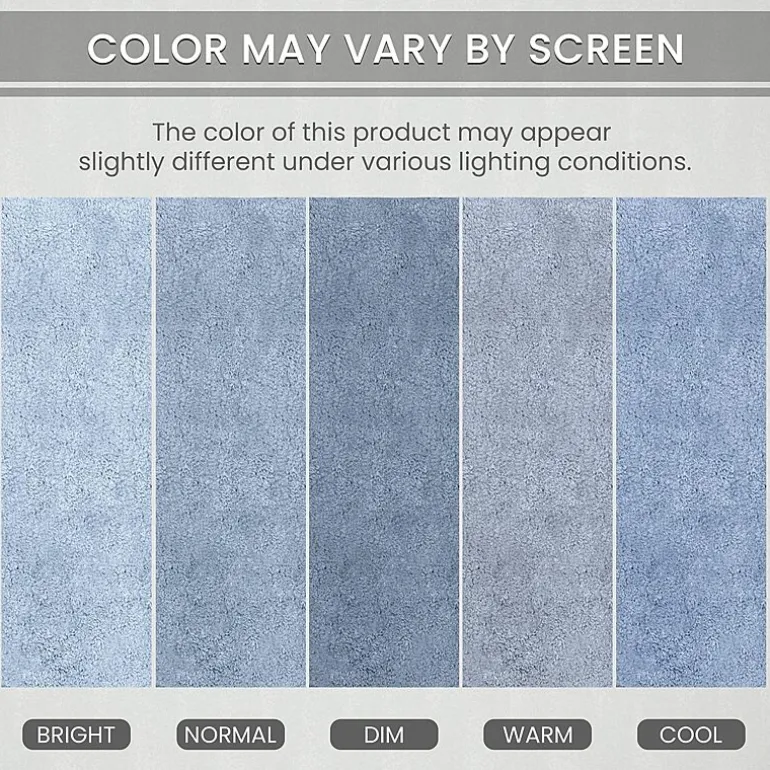 Home Weavers Inc Waterford Quick Dry 20X20 Inch Bath Rug