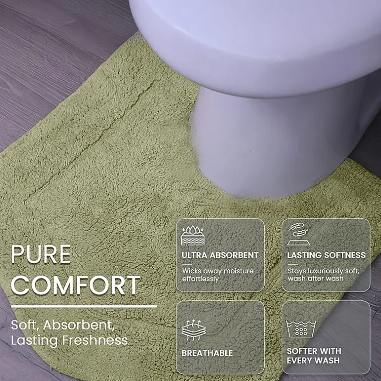 Home Weavers Inc Waterford Quick Dry 20X20 Inch Bath Rug
