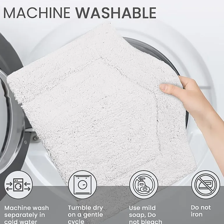 Home Weavers Inc Waterford Quick Dry 20X20 Inch Bath Rug