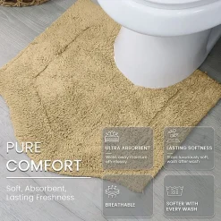 Home Weavers Inc Waterford Quick Dry 20X20 Inch Bath Rug