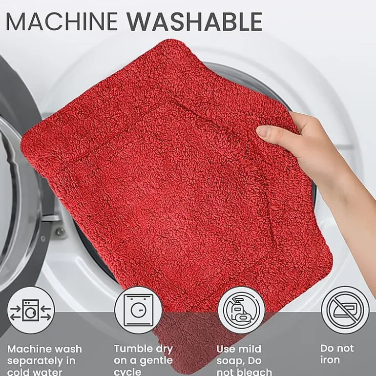 Home Weavers Inc Waterford Quick Dry 20X20 Inch Bath Rug