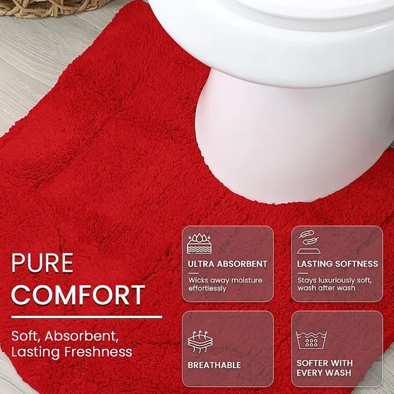 Home Weavers Inc Waterford Quick Dry 20X20 Inch Bath Rug