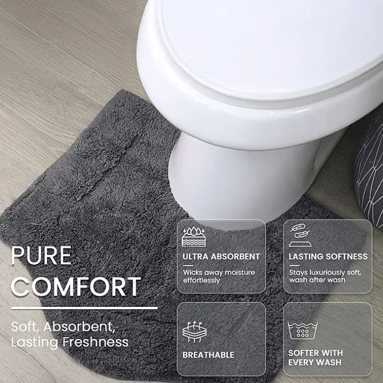 Home Weavers Inc Waterford Quick Dry 20X20 Inch Bath Rug