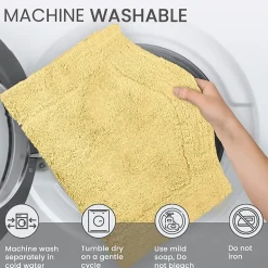 Home Weavers Inc Waterford Quick Dry 20X20 Inch Bath Rug