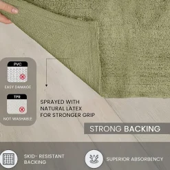 Home Weavers Inc Waterford Quick Dry 20X20 Inch Bath Rug