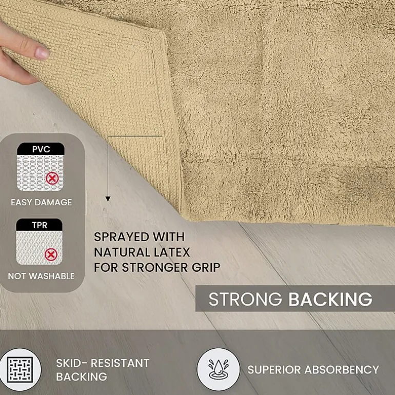 Home Weavers Inc Waterford Quick Dry 20X20 Inch Bath Rug