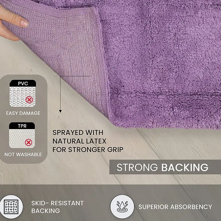 Home Weavers Inc Waterford Quick Dry 20X20 Inch Bath Rug