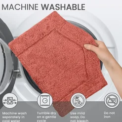 Home Weavers Inc Waterford Quick Dry 20X20 Inch Bath Rug