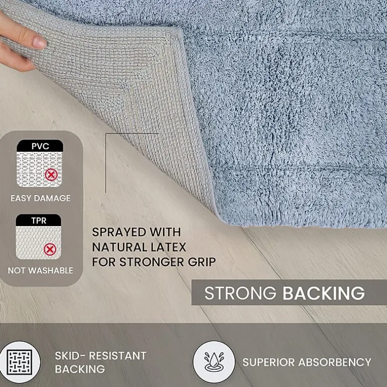 Home Weavers Inc Waterford Quick Dry 20X20 Inch Bath Rug