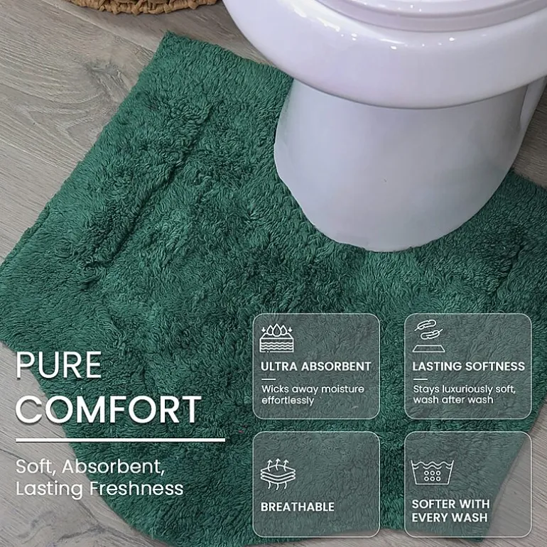 Home Weavers Inc Waterford Quick Dry 20X20 Inch Bath Rug