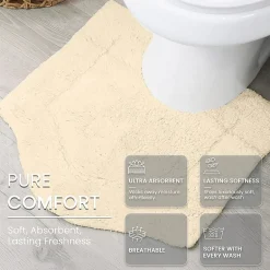 Home Weavers Inc Waterford Quick Dry 20X20 Inch Bath Rug