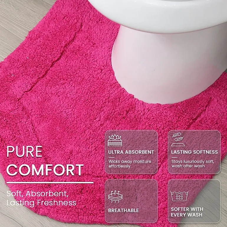Home Weavers Inc Waterford Quick Dry 20X20 Inch Bath Rug
