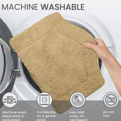Home Weavers Inc Waterford Quick Dry 20X20 Inch Bath Rug