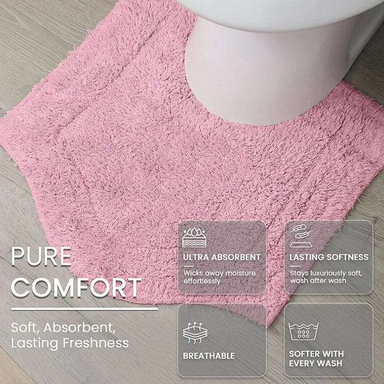 Home Weavers Inc Waterford Quick Dry 20X20 Inch Bath Rug