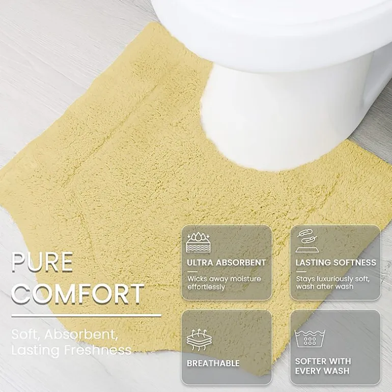 Home Weavers Inc Waterford Quick Dry 20X20 Inch Bath Rug