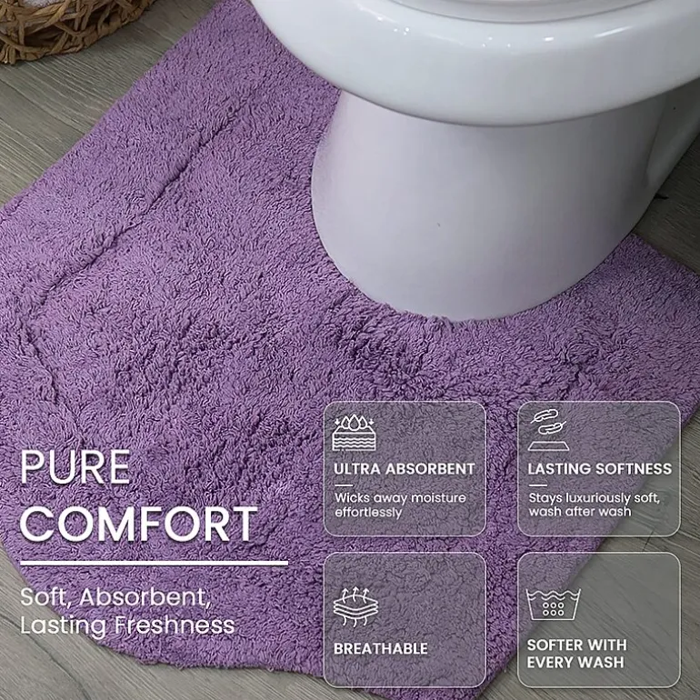 Home Weavers Inc Waterford Quick Dry 20X20 Inch Bath Rug