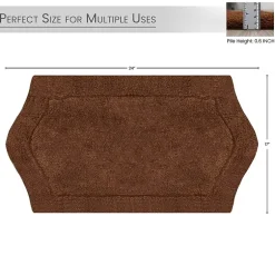 Home Weavers Inc Waterford Quick Dry 17X24 Inch Bath Rug