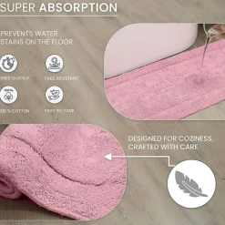 Home Weavers Inc Waterford Quick Dry Bath Rug