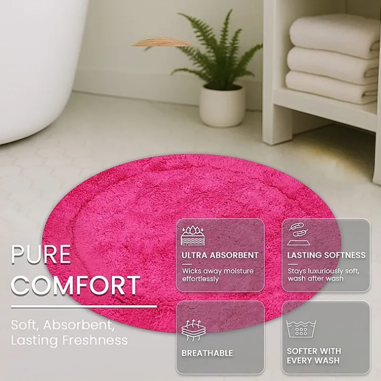 Home Weavers Inc Waterford Quick Dry Bath Rug