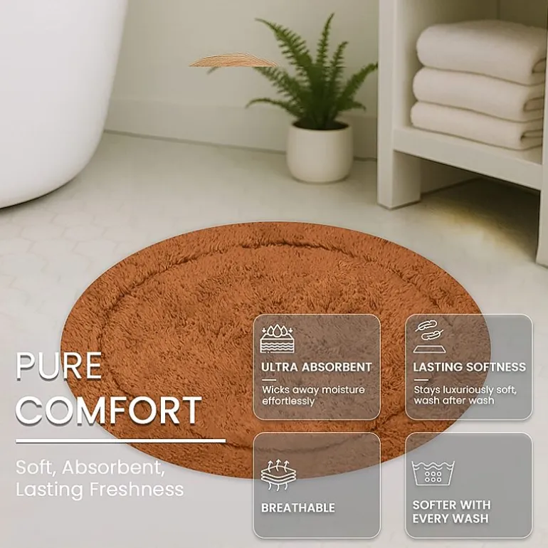 Home Weavers Inc Waterford Quick Dry Bath Rug
