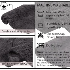Home Weavers Inc Waterford Quick Dry Bath Rug