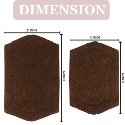 Home Weavers Inc Waterford Quick Dry Bath Rug