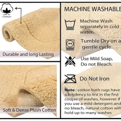 Home Weavers Inc Waterford Quick Dry Bath Rug