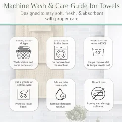Home Weavers Inc Willow Collection 100% Cotton Zero Twist 12-pc. Quick Dry Washcloth