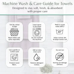 Home Weavers Inc Willow Collection 100% Cotton Zero Twist 12-pc. Quick Dry Washcloth