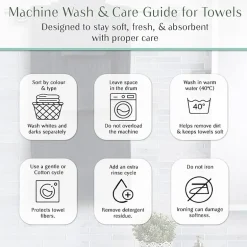 Home Weavers Inc Willow Collection 100% Cotton Zero Twist 12-pc. Quick Dry Washcloth
