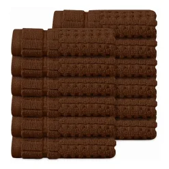 Home Weavers Inc Willow Collection 100% Cotton Zero Twist 12-pc. Quick Dry Washcloth
