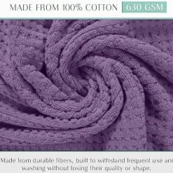 Home Weavers Inc Willow Collection 100% Cotton Zero Twist 12-pc. Quick Dry Washcloth