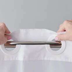 Hookless Waffle Shower Curtain